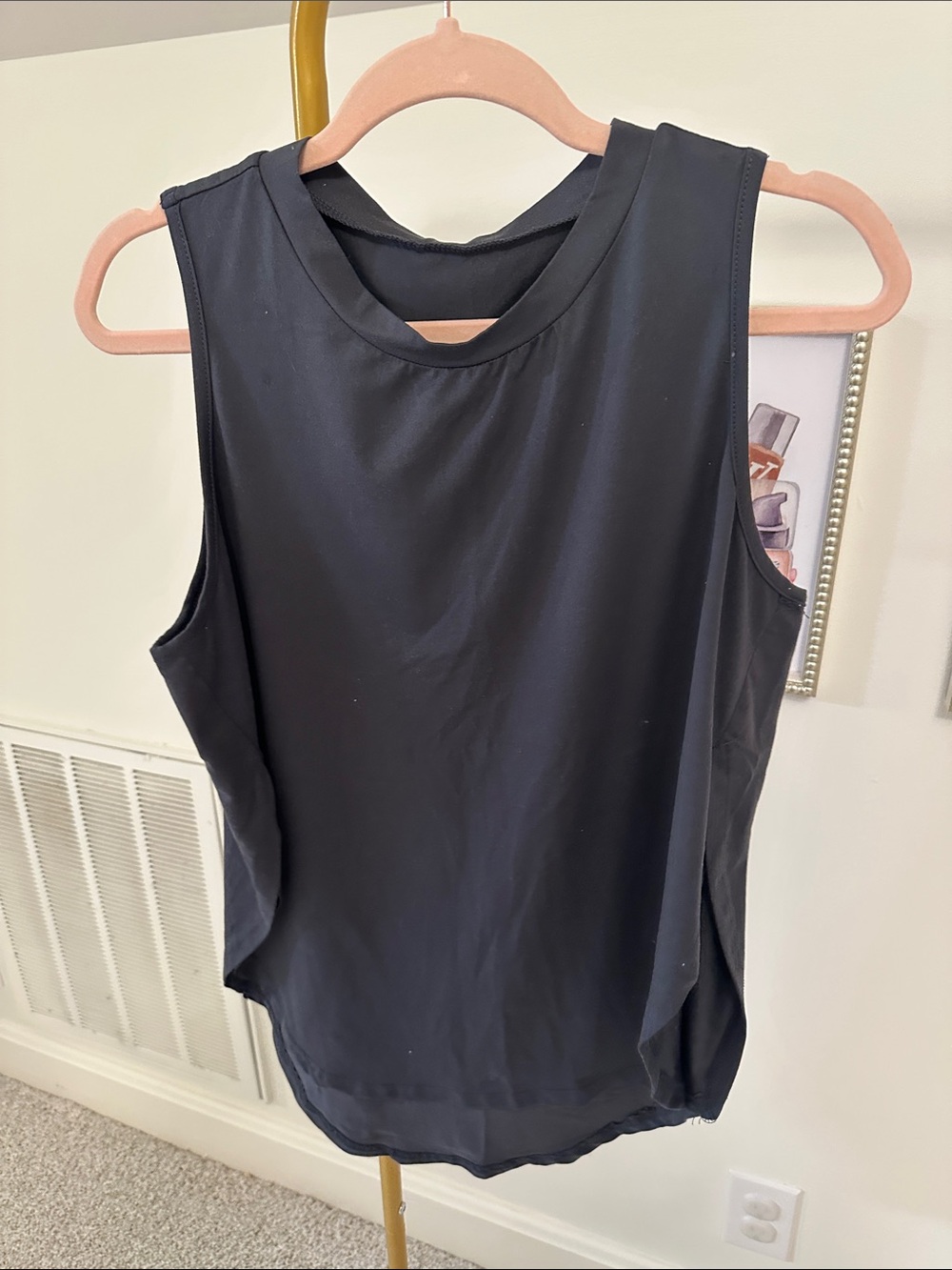 SHEIN charcoal Sleeveless Tank Top
